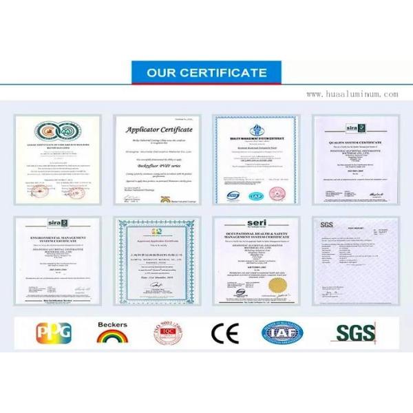 Anti Static Glossy ACP Sheets 11.50m Aluminum Composite Panel Cladding