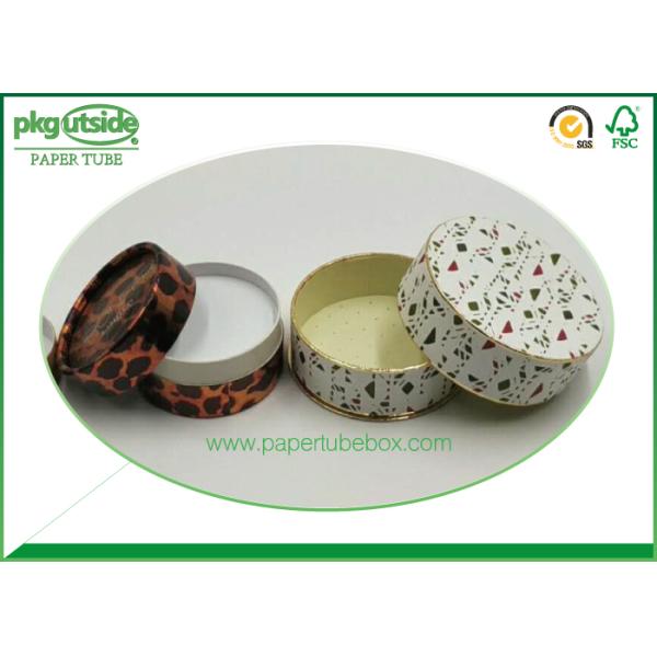 Colorful Printed Kraft Paper Tube Box Custom Stamping Logo For Gift Package