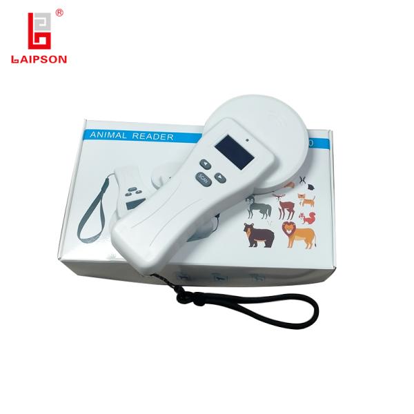 134.2Khz RFID Scan Livestock Cattle Ear Tag Reader For Livestock ID Tracking