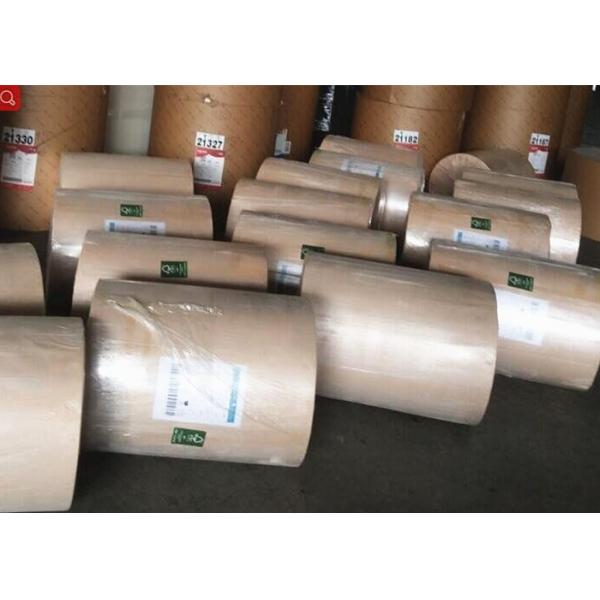 70*100cm 250Gsm Greaseproof White Kraft Paper Board For Cup Soup Bowl