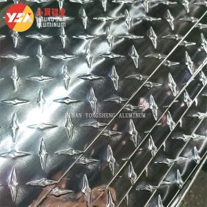 Buy cheap 5754 Aluminum Sheet 5 Bar 5mm 4x8 Sheet Aluminum Diamond Plate Embossing Aluminum Sheet Roll product