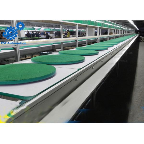 380V 50Hz Automated Assembly Lines , Double Chain Conveyor Running Smoothly