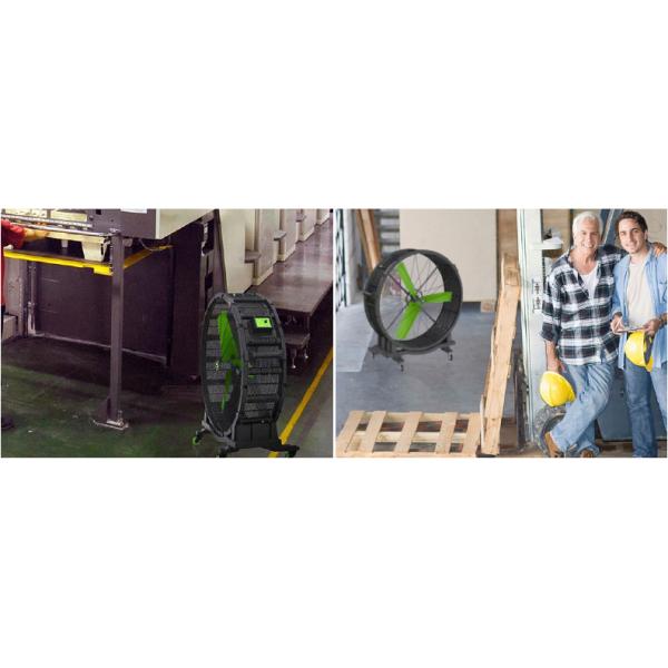 Large Industrial Fans For Workshop Large HVLS Fans With Anti-Collision Blades