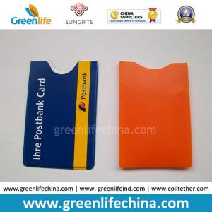 China Soft PVC Plastic Card Pocket W/Custom Logo Imprinted Logo on sale