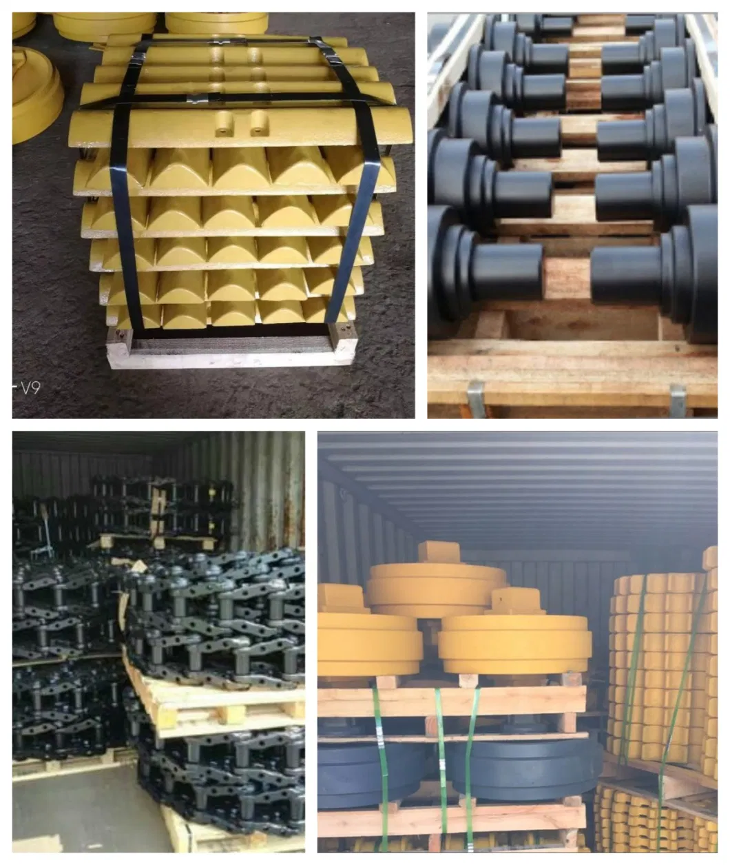 Excavator Undercarriage Parts Sh200 Idler Sh200 Track Roller Sh200 Idler
