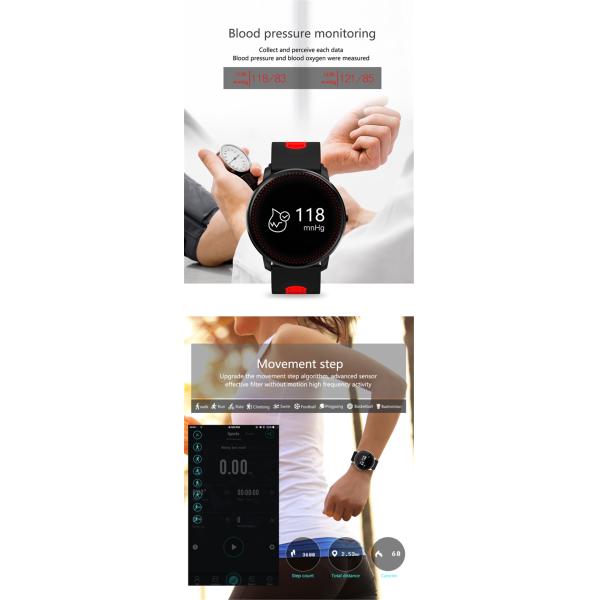 Remote Control Bluetooth Smart Bracelet , Smart Band Bracelet For Blood Pressure Monitor