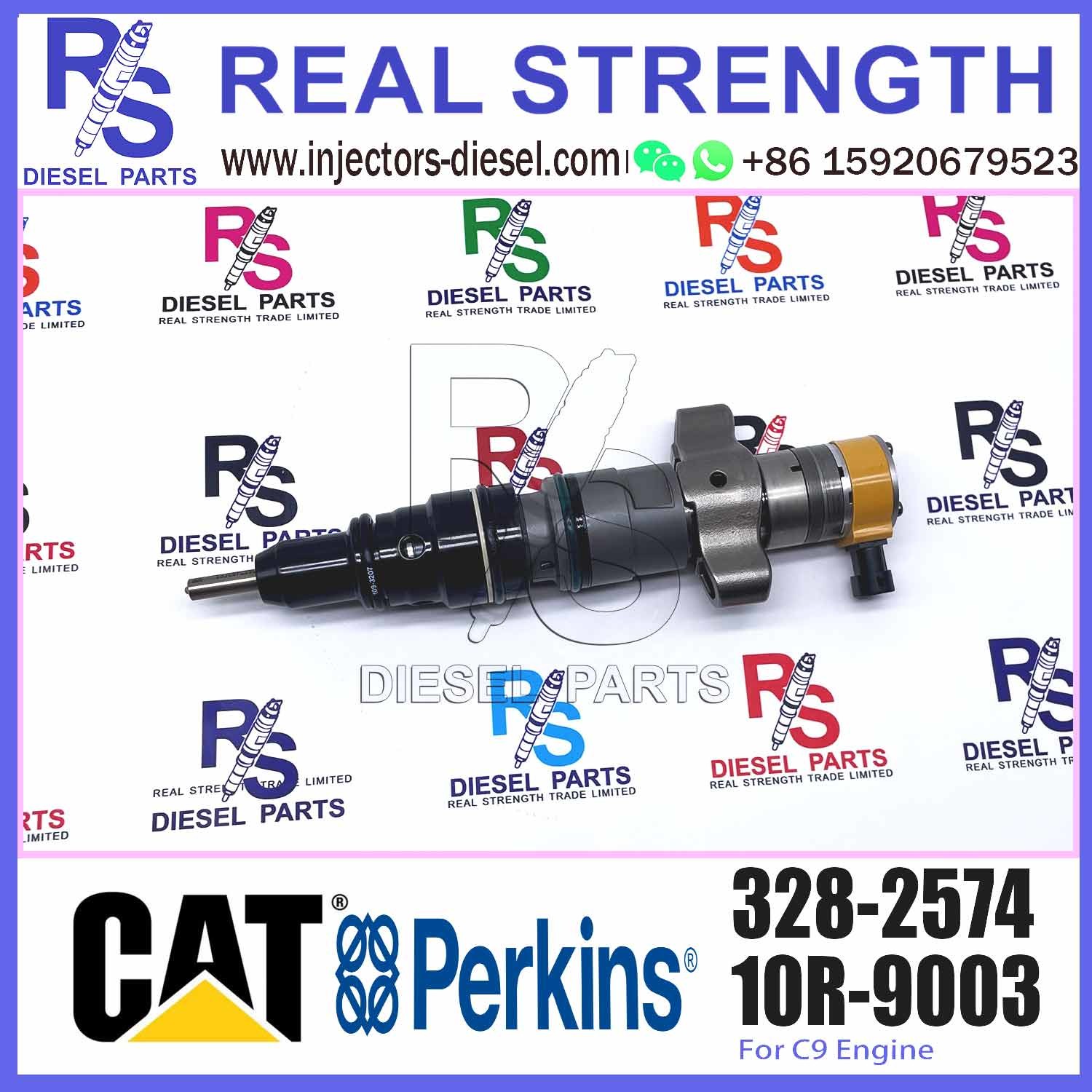 Cat engine diesel spare part c9 injector 387-9434 328-2574 for caterpillar c9 diesel injectors