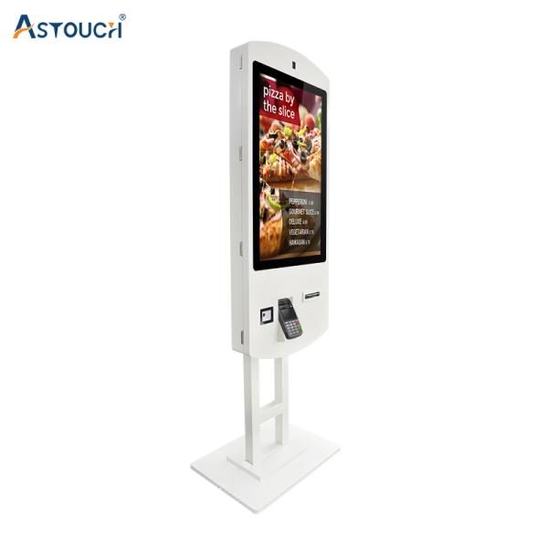 ODM Fast Food Self Ordering Kiosk 21.5 Inch LCD Interactive Monitors