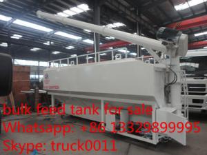 Buy cheap 20m3 electronic system discharging farm pig feed pellet container for sale, hot sale electronic animal feed tank product