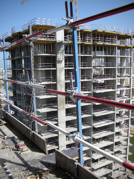 Buy cheap Tubular handrail. Adjustable Guardrail, slab formwork protection product
