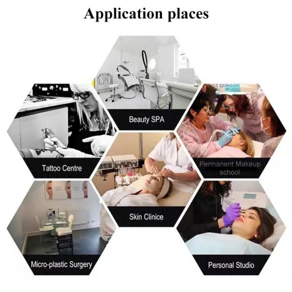 Aluminum Alloy Wireless Semi Permanent Makeup Tattoo Kit Tatoo Microblading Pen