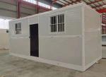 Lightweight Foldable Container House Fireproof Container Folding House