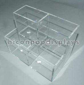 China Counter Top Clear Acrylic Makeup Organizer Merchandise Recyclable on sale