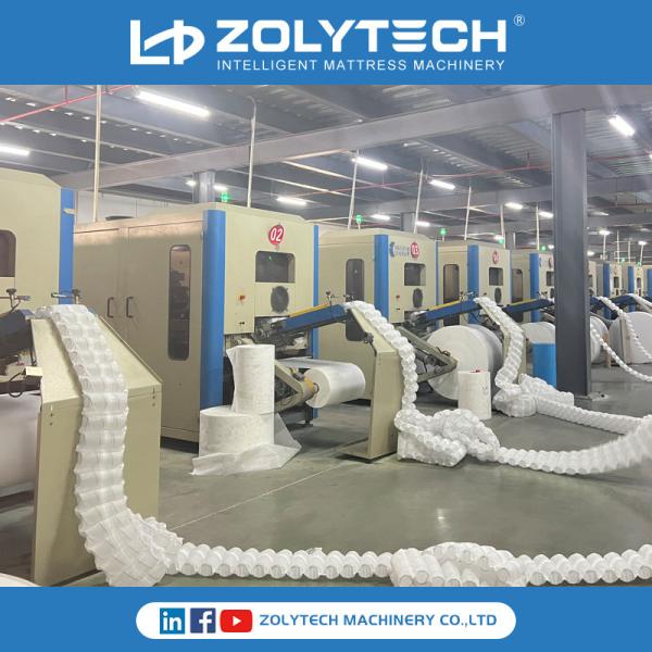 Professional Manufacture Automatic Pocket Mattress Mechanical Spring Coiling