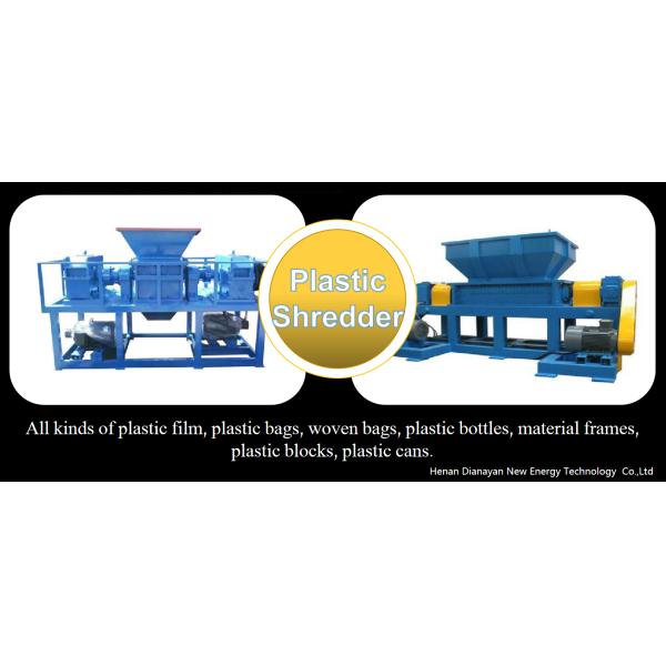 40 Tons Capacity Twin Shaft Plastic Shredder E Waste Scrap Metal Recycling Machine