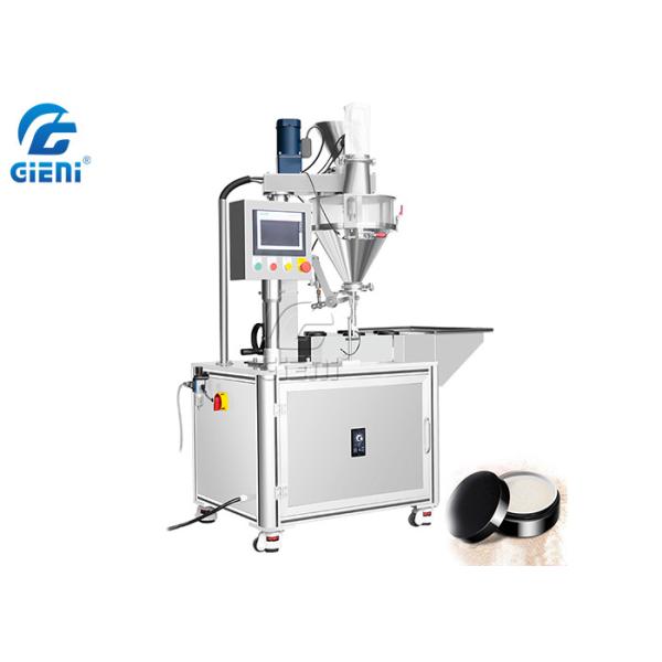 900 Pcs/Min Loose Powder Filling Machine 15L Tank With Working Platform