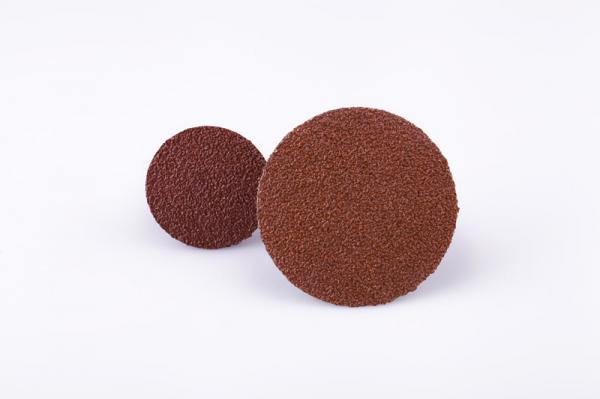 23000rpm Max Abrasive Fiber Disc Brown Corundum Sand Material Metal Polishing