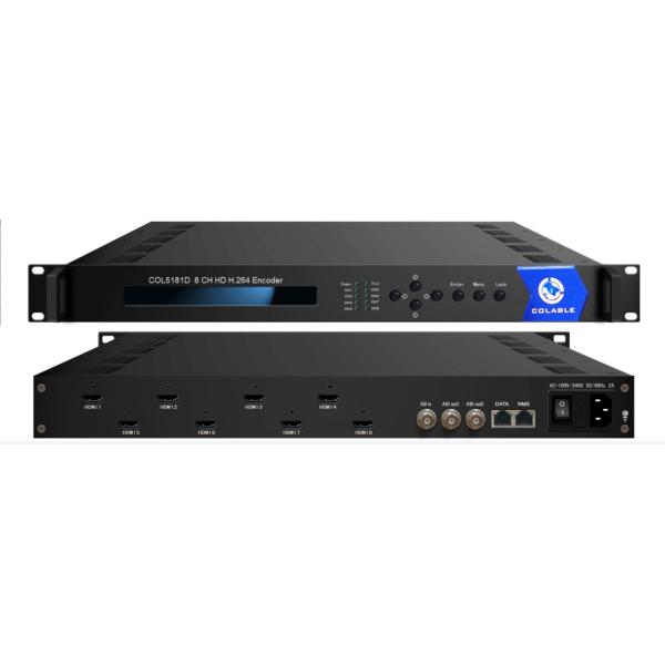 1080P HDMI To IPTV Video Encoder With MPEG - 4 AVC / H.264 Video Encoding COL5181D