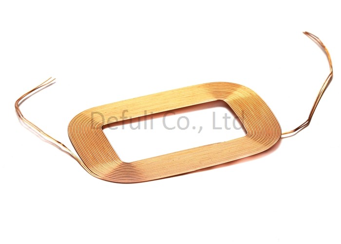 China Customized Magnetic Wireless Charging Coil Single Layer With QI Standard on sale