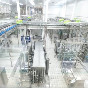 Buy cheap 1000 - 8000LPH UHT Milk Processing Line 200 - 500ml Aseptic plastic Pouch Package product