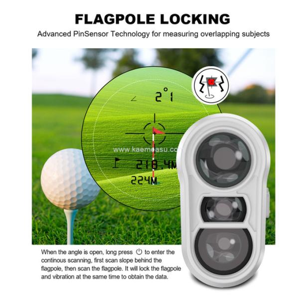 kaemeasu High Accuracy Range Finder Distance Meter CR2 Battery Model Multifunctional Telescope M450
