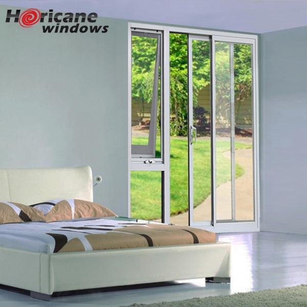 AS2047 Standard 102mm Depth Aluminum Horizontal Sliding Windows for New zealand market