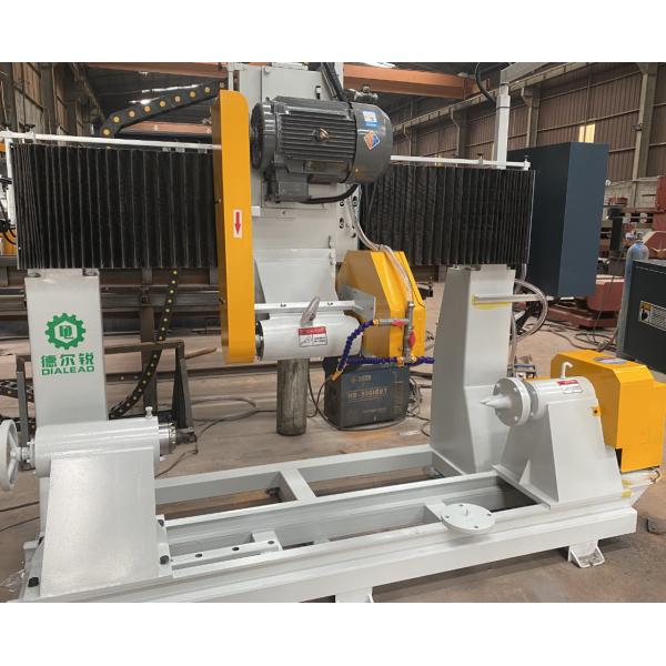 Efficiency CNC Lathe For Marble Granite Pillar Column Baluster Handrail Ling