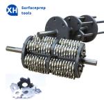 SASE SC10E Industrial Scarifier Drum with Carbide-Tipped Cutters – Concrete