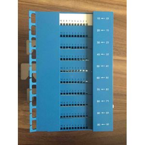 Silver Printed MDF Main Distribution Frame 100 Pairs Protection Connection