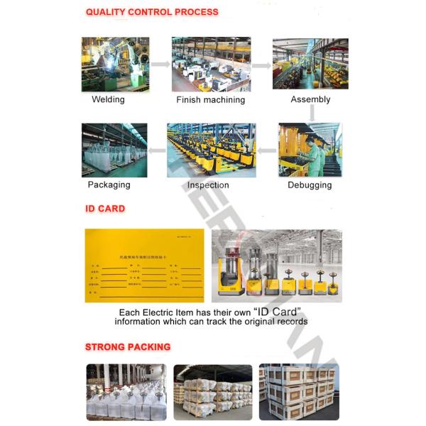 CE 3500mm Electric Manual 4 Way Directional Forklift