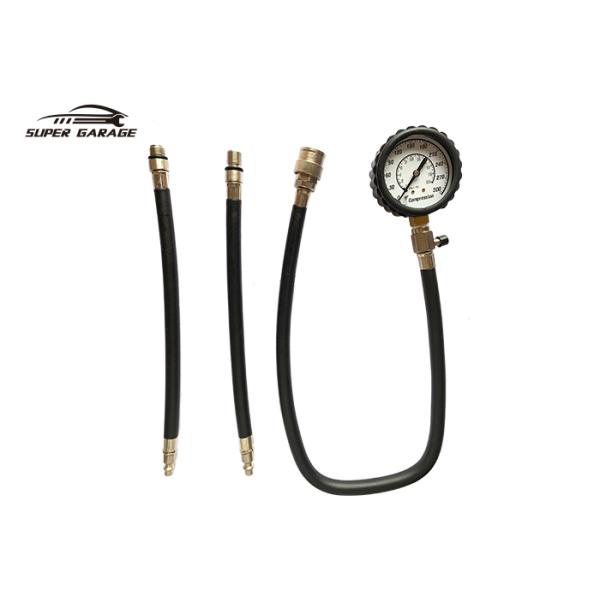 Quick Disconnect Cylinder Compression Tester Kit / Car Truck Diagnostic Tools