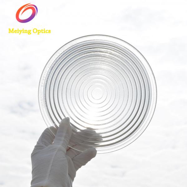 Quality Wholesale Diameter 175mm Pressed Borosilicate Glass Fresnel Lens For Stage Lighting for sale