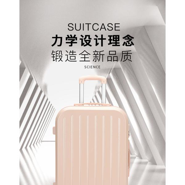 777 Pastel-Colored Suitcase with Multi-Directional Wheels Lightweight Pink Carry-On with Retractable Handle Combination Lock Travel Suitcase Trending