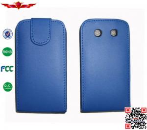 China 100% Quality Guaranteed Colorful Leather Flip Cover Cases For Blackberry Torch 9860 9850 on sale