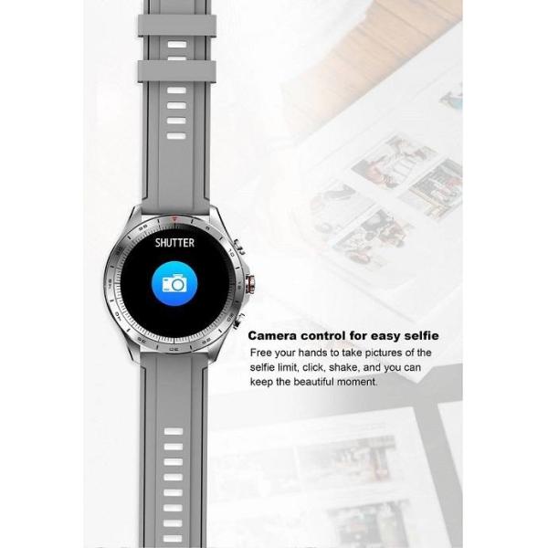 128Mb Bluetooth Android Smartwatch Zinc Alloy 1.32 Inch For Men