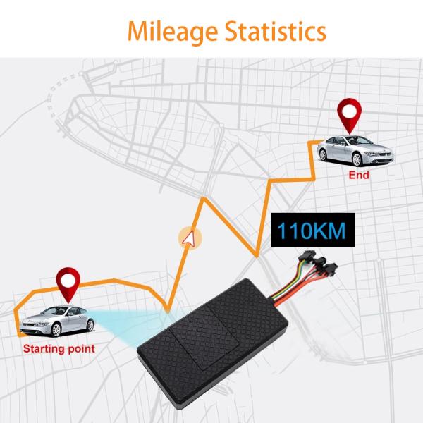 4G Vehicle GPS Tracker Kit With SOS Remote Engine Stop Driving Behavior Monitoring