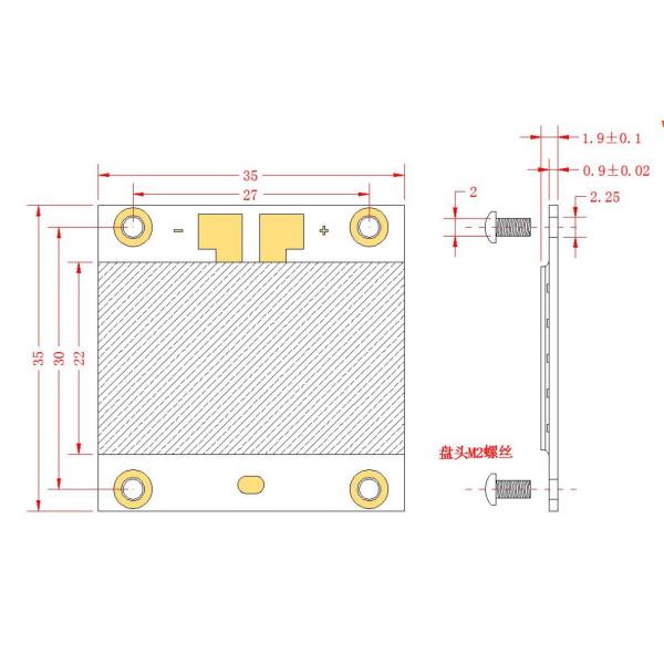 34-38v UVA LED UV LED CHIP 300w 365nm 385nm 395nm