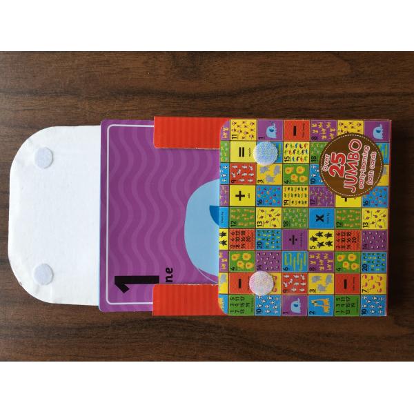 CMYK Print Kraft Paper Packing Box / Folding Gift Box For Kids Books