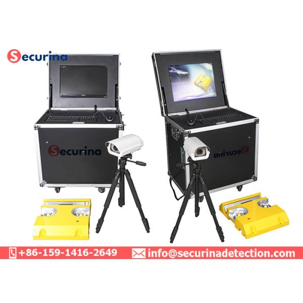 Vehicle Bottom Inspection Vehicle Security Systems With Cameras CCD Line Scanning