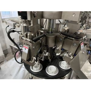 Automatic Soft Plastic Tube Filling Sealing Machine Cosmetic Lotion Cream