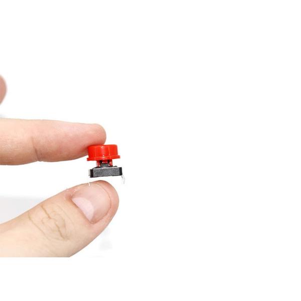 12x12x7.3mm Push Button Switch Cap 12V Round Assortment Kit DIY Project