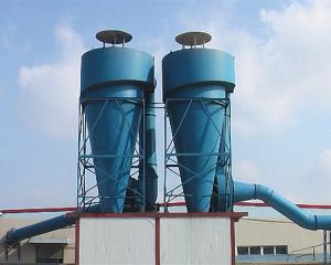 Buy cheap High efficicncy manufacturer vertical industrial cyclone dust collector price product