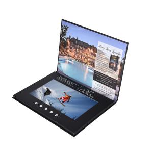 Buy cheap promotional video brochure 10 inch with LCD screen advertising brochure for real estates marketing product