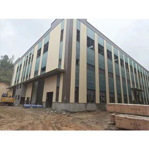 Customized Industrial Prefab Metal Warehouse Building , Light Steel Building