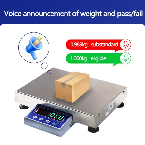 Industrial Bluetooth Weighing Scale SOHE AT-B 15kg Voice Announcement Electronic Table
