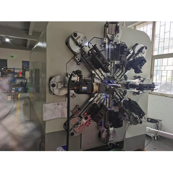 12 Axes Camless Servo Motor CNC Spring Making Machine Wire Turning Coiling Machine