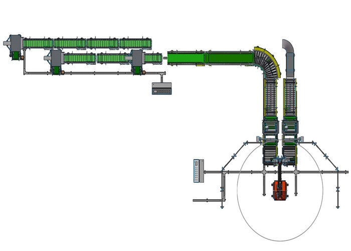 Kawassaki Floor Mounted 130kg Carton Palletizing Robot Arm