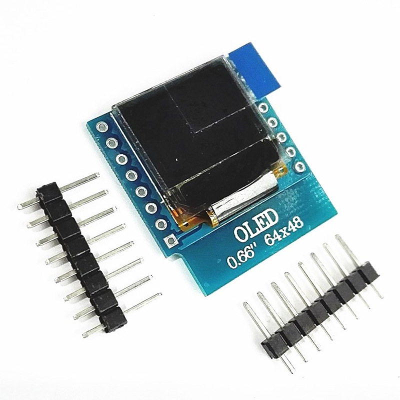 0.66 inch OLED display module front view