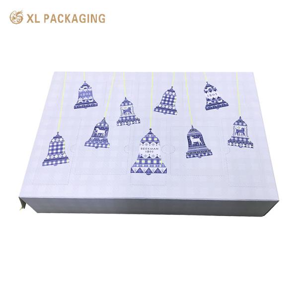 XL Packaging Custom Packaging Box Factory Cosmetic Paper Advent Calendar Box Skin Care Lipstick Essential Oil Ramadan Countdown Box
