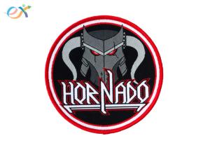 Buy cheap Fashionable Custom Woven Patches / Round Shape Cartoon Iron On Patches product